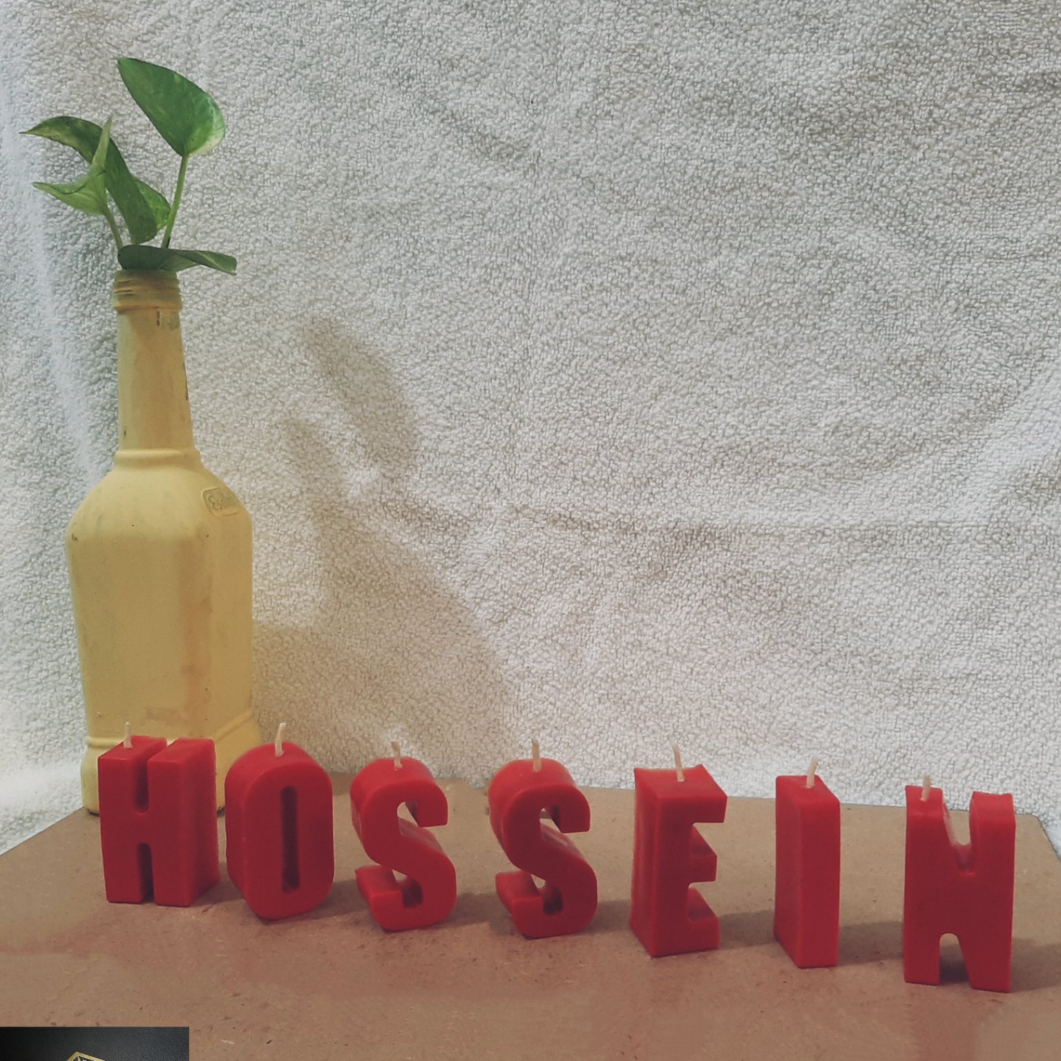 شمع حروف انگلیسی اسم