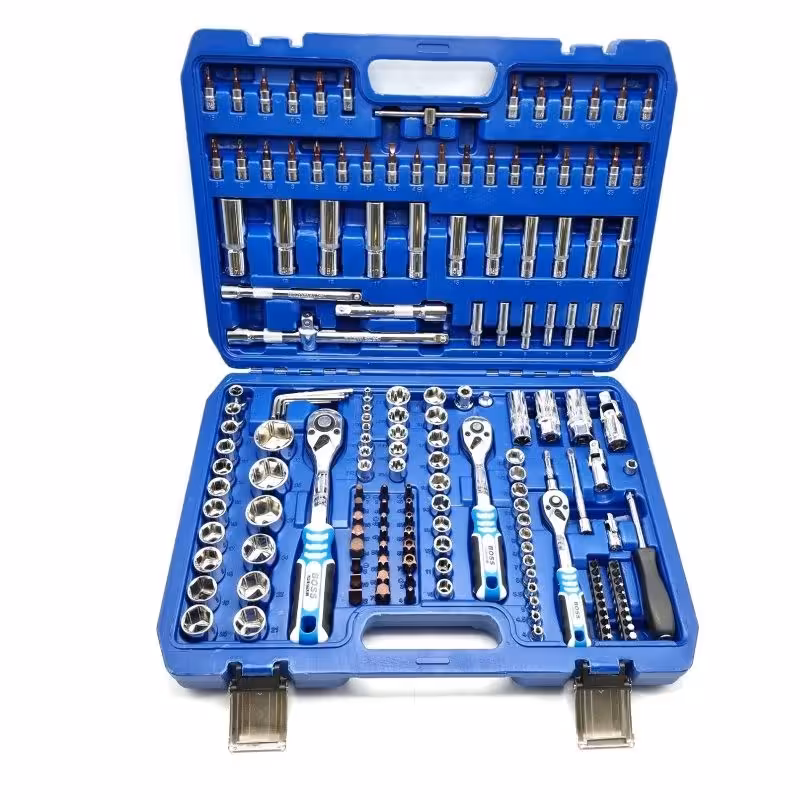 آچار و سری بکس ستاره ای باس کد 271 مجموعه 170 عددی