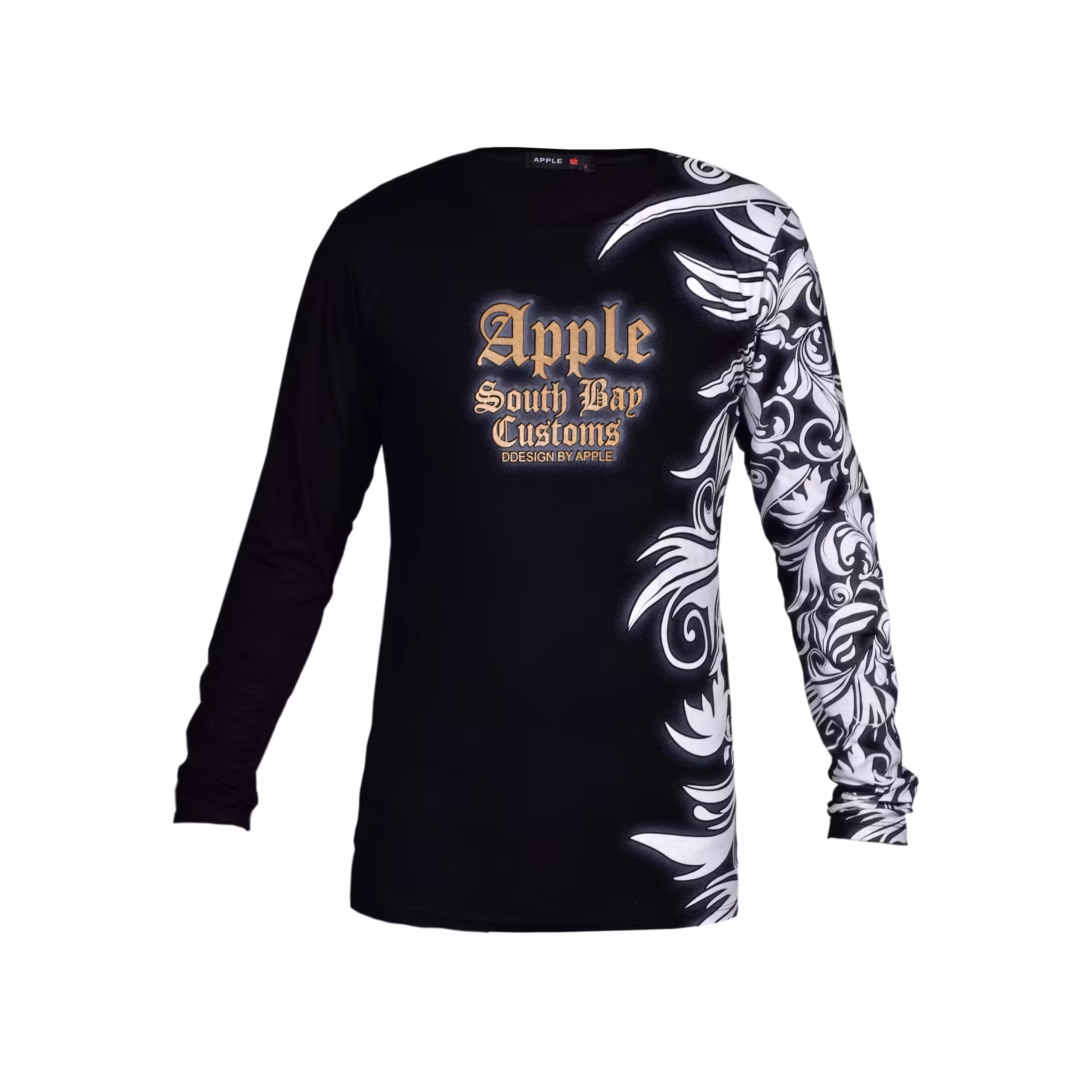 تیشرت تتو آستین بلند(با ارسال رایگان) 