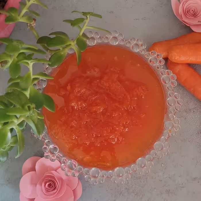 مربای هویج خانگی هیواکوک پوره شده