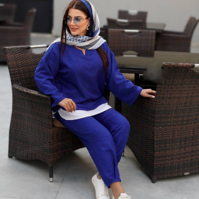 مانتو شلوار زنانه شانتون مدل مانتو و شلوار ست
