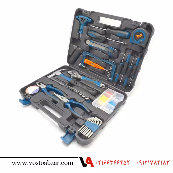 مجموعه کامل ابزار حرفه ای 55 عددی باس مدل B-kit