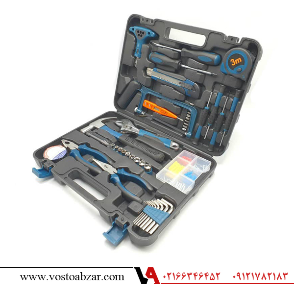 مجموعه کامل ابزار حرفه ای 55 عددی باس مدل B-kit