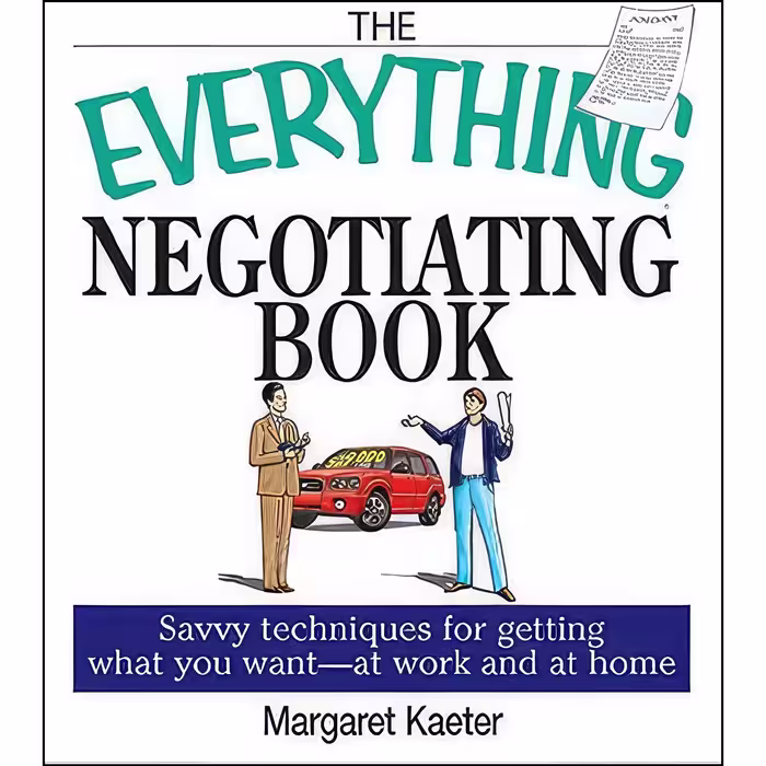 کتاب زبان اصلی The Everything Negotiating Book اثر angelique Pinet