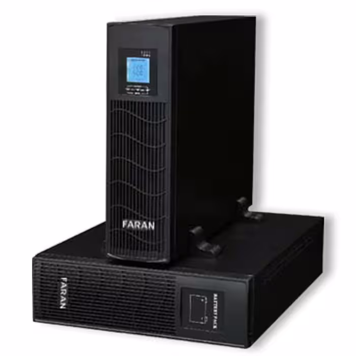 یو پی اس فاران مدل ویگور آر تی 6KVA/5400w به همراه باتری