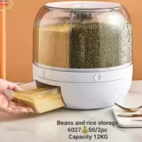 جا حبوبات گرد چرخشی 6کیلوگرمی 