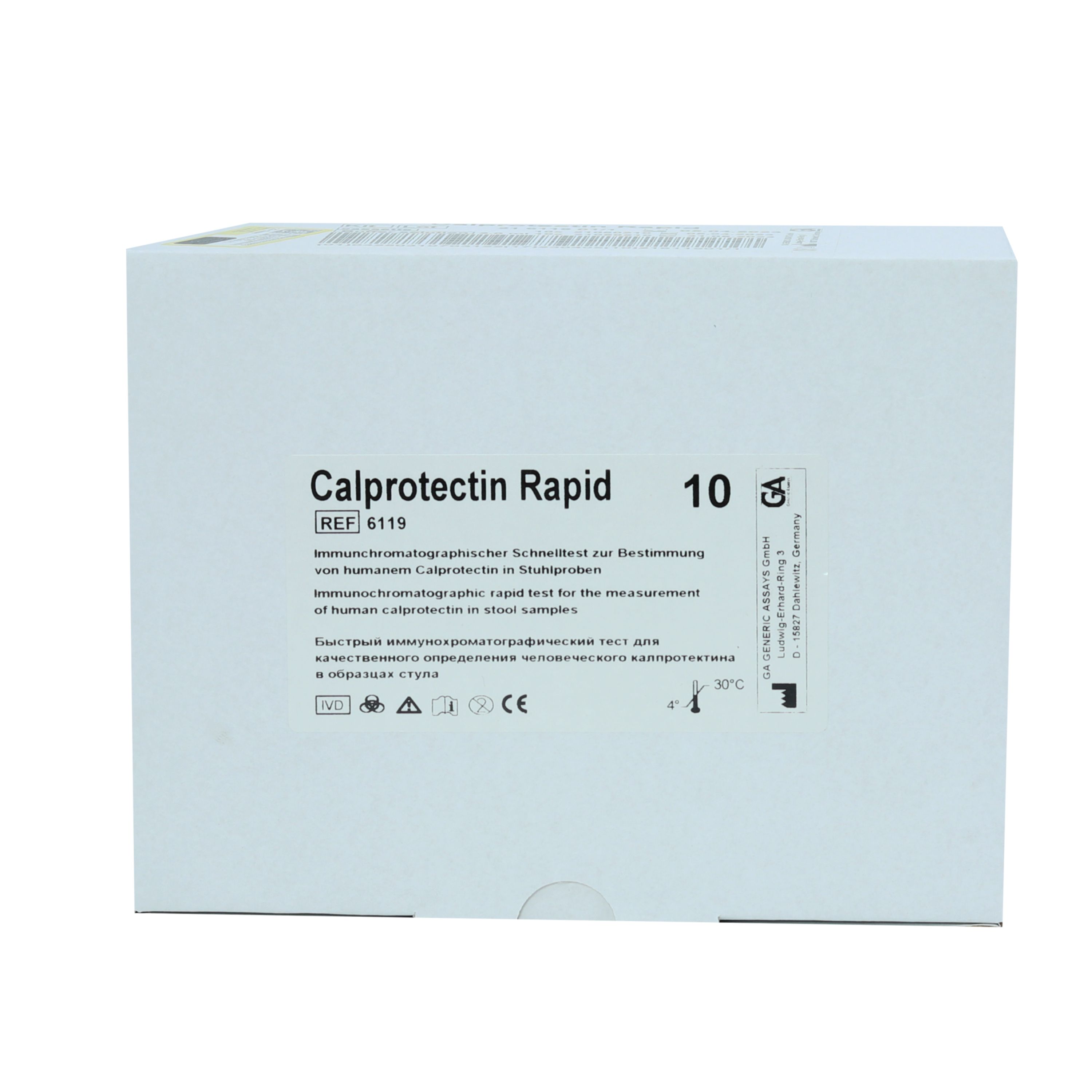 کیت Calprotectin 10 Tests جنریک اسیس(10404000)