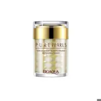 کرم شب ضد چروک بایو آکوا مدل P.U.R.E PEARLS حجم 60 میلی لیتر