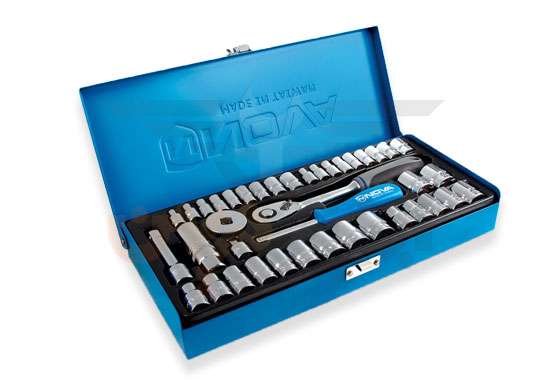 جعبه بکس نووا 40 پارچه 1/2 و 3/8 اینچnova nts 7002