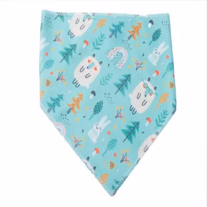 پیشبند دستمال گردنی دو لایه نخی   MAVI