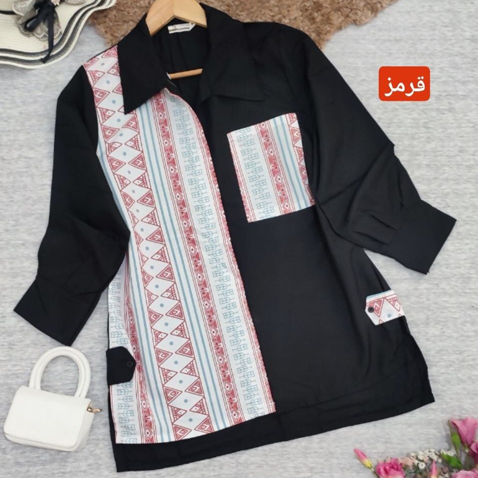 مانتو داکرون مانتو زنانه مانتو دخترانه مانتو کوتاه شومیز مانتویی مانتو جلو دکمه مانتو شومیزی مانتو مشکی