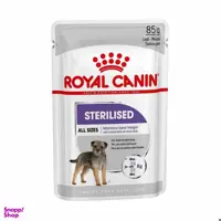 غذای پوچ سگ رویال کنین مدل Sterilized وزن 85 گرم