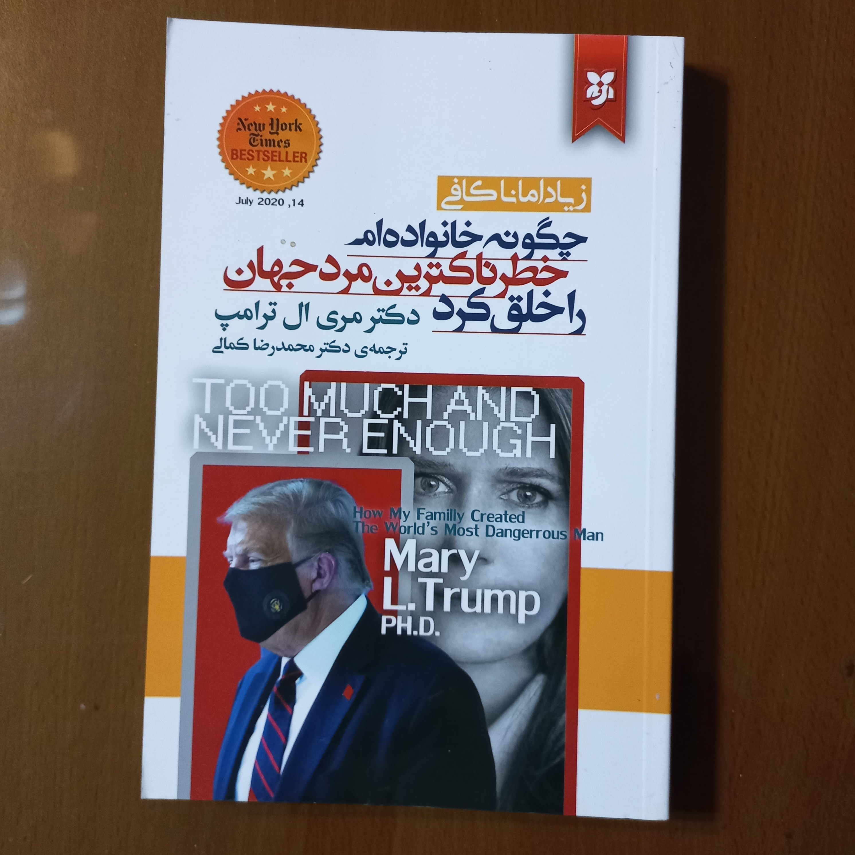 کتاب چگونه خانواده ام خطرناکترین مرد جهان را خلق کرد اثر دکتر مری ال ترامپ