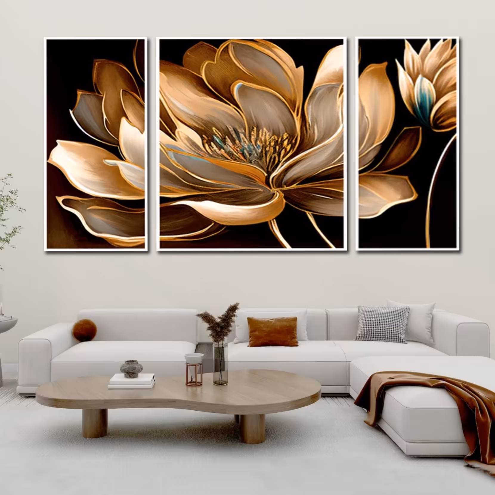 تابلو دکوراتیو 3تیکه کد 0649