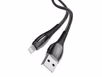 کابل شارژ سریع یواس‌بی به لایتنینگ به طول یک متر ایکس‌او XO Smart Chipset Auto Power-off USB Cable for lightning NB145