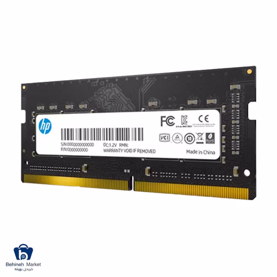 رم لپ تاپ اچ پی 16GB DDR4-2666MHz SO-DIMM S1 تک کاناله