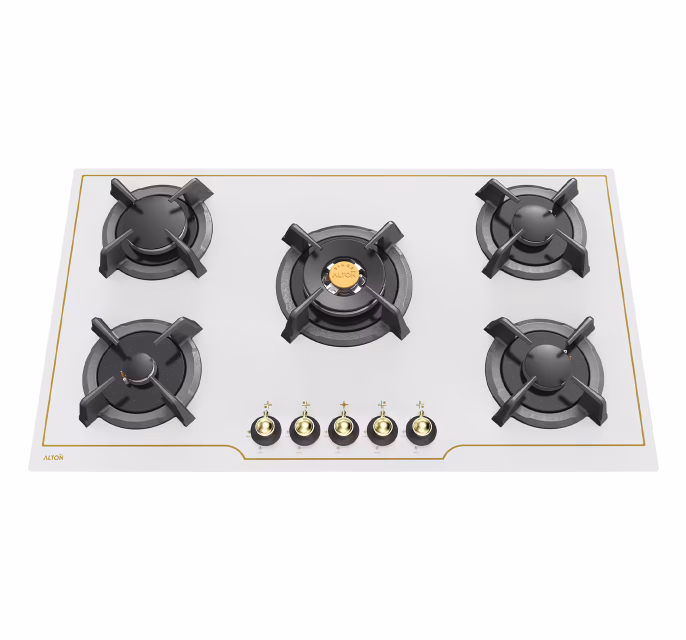 اجاق گاز صفحه ای آلتون 5 شعله مدل IG521WN