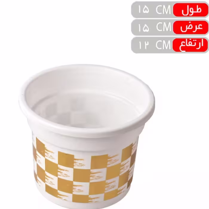 گلدان گرد رز (برند رزمن سایز 2) 