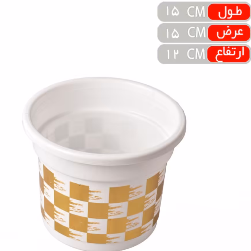 گلدان گرد رز (برند رزمن سایز 2) 