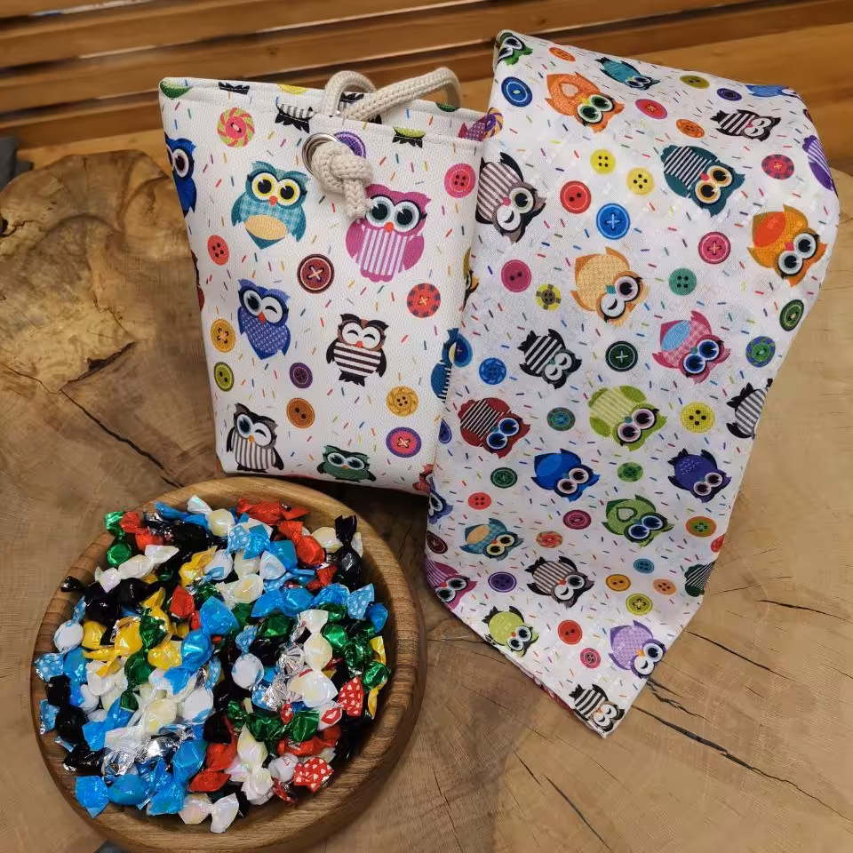 ست کیف و شال قواره بزرگ فانتزی عروسکی بچه گانه 