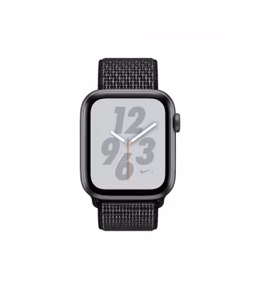 ساعت هوشمند اپل واچ سری 4 مدل Space Gray Aluminum Case with Black Nike Sport Loop