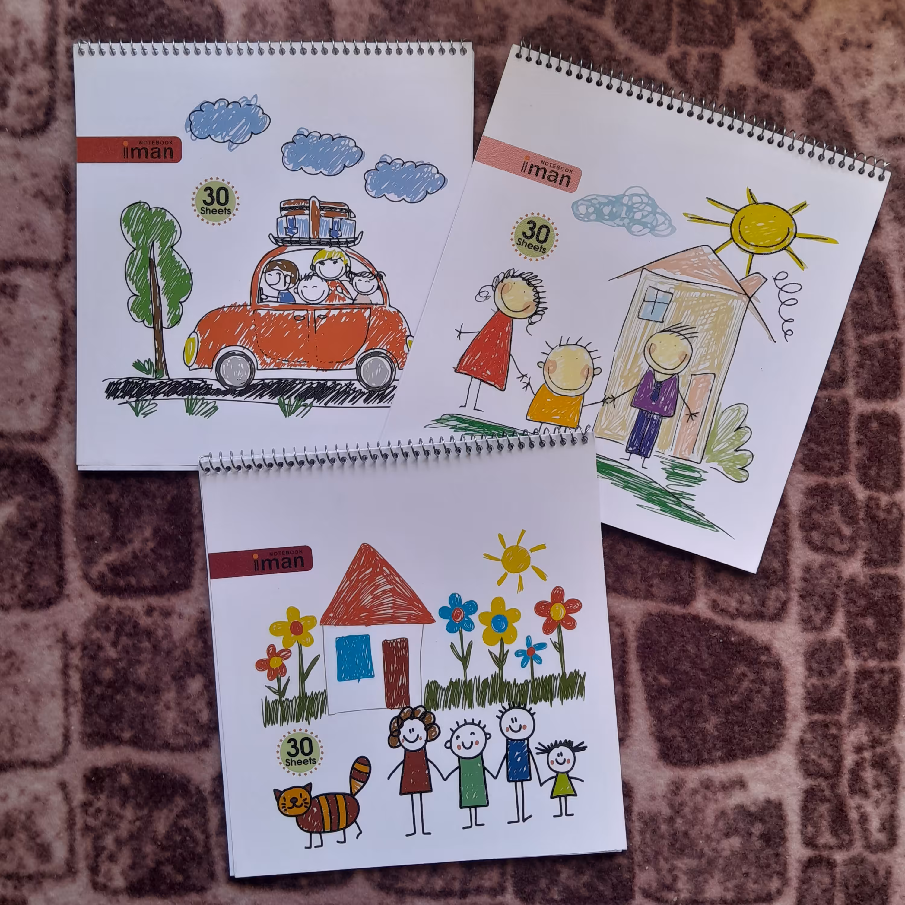 دفتر نقاشی ایمان