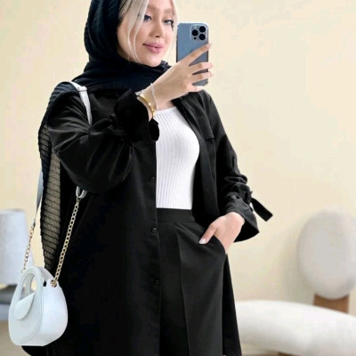مانتو اسپرت زنانه داکرون مدل سلدا