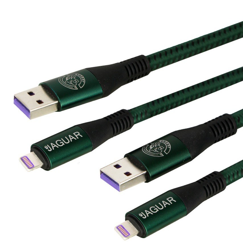 کابل شارژ پاوربانک USB به لایتنینگ جگوار مدل MB-17 -شش ماه ضمانت 