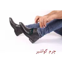 بوت مردانه چرم طبیعی طرح جیپ چرم گواشیر 