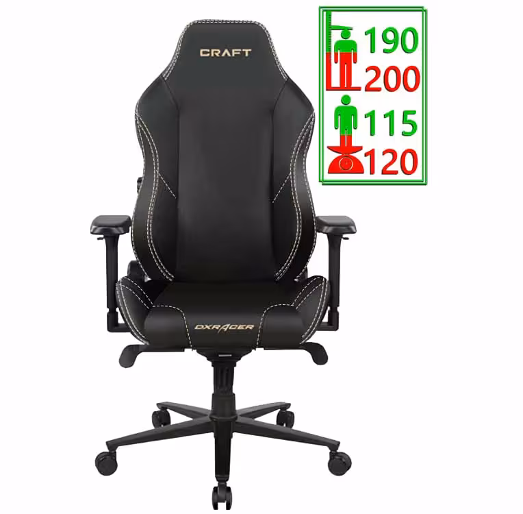صندلی گیمینگ دی ایکس ریسر کرفت Dxracer Craft Seires D5000-N