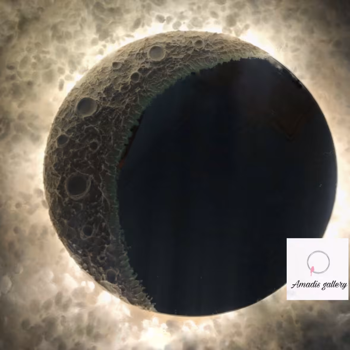 آینه ماه بک لایت