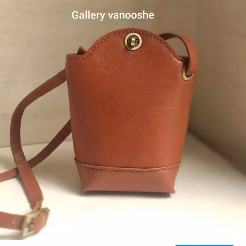 کیف چرم  دست دوز
