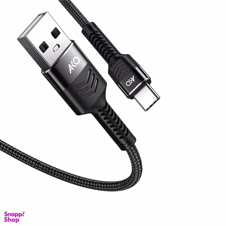 کابل فست شارژ USB به Type-C آکو مدل AC-9 طول 1 متر