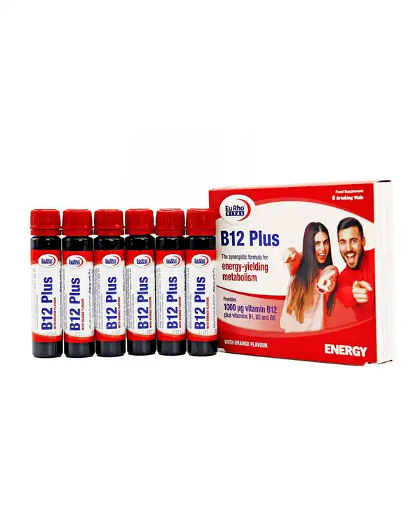 ویال خوراکی ویتامین B12 پلاس یوروویتال