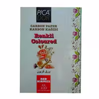 کاربن خیاطی رنگ قرمز پیکادور ترکیه بسته 100 عددی