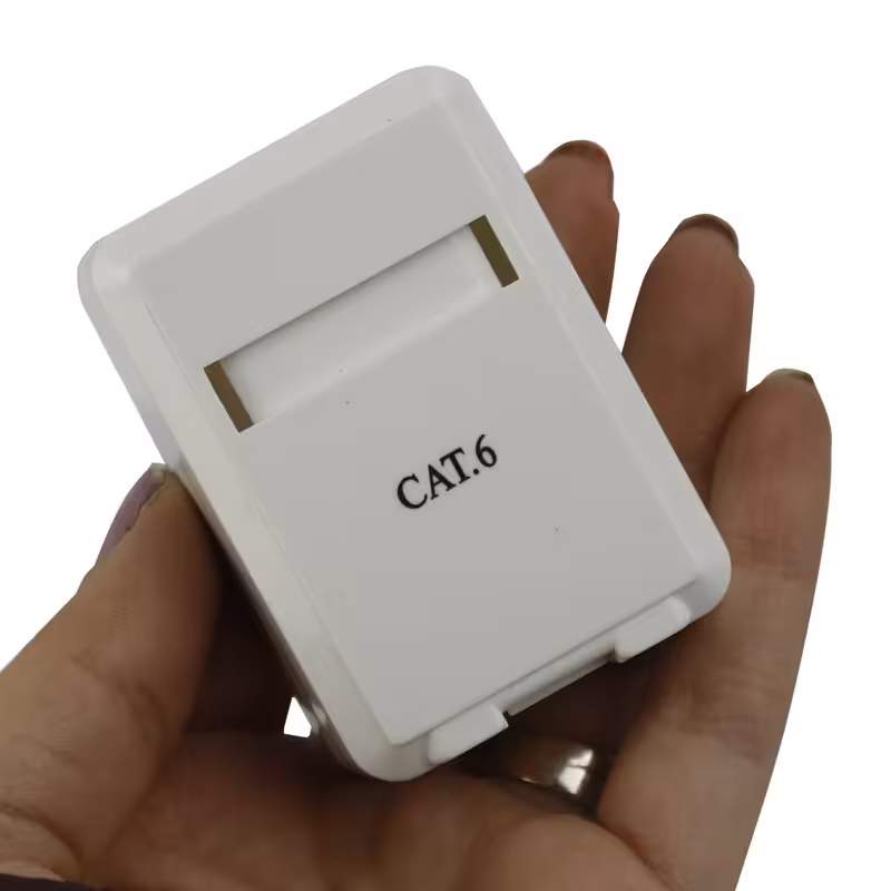 کیستون باکس Cat6 شاتردار

