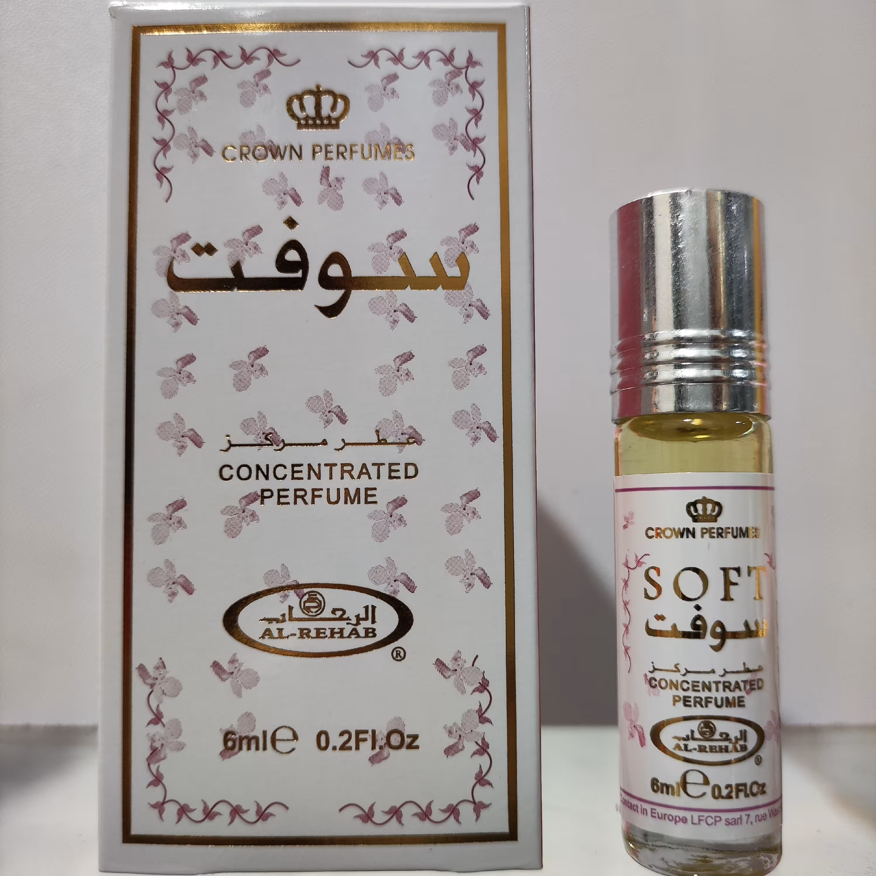 عطر سوفت Soft  برند الرحاب  ،6میل ، ساخت کشور امارات 