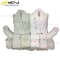 سرویس حوله عروس و داماد 12تکه گلدوزی ELOYA