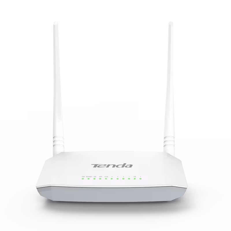 مودم روتر ADSL2 PLUS بی سیم N300 تندا مدل D301 v2