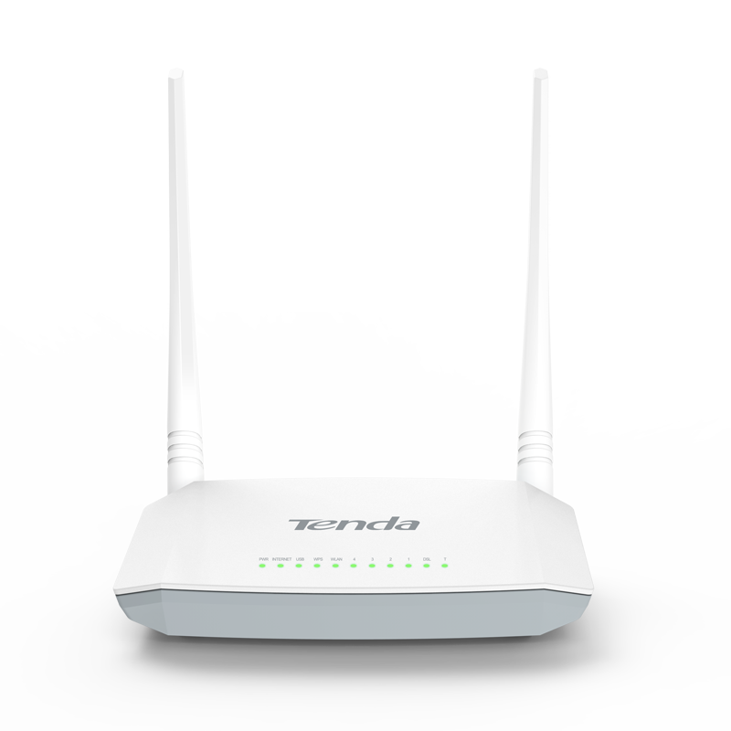 مودم روتر ADSL2 PLUS بی سیم N300 تندا مدل D301 v2