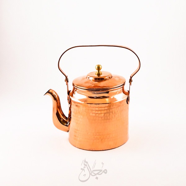 کتری مسی سنتی مدل چوپانی سایز 2 (ظرفیت 2 لیتر)