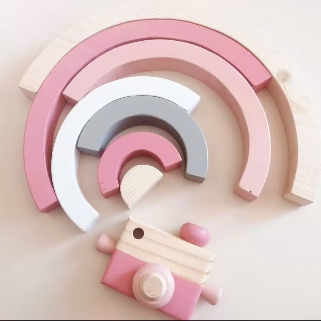 رنگین کمان چوبی