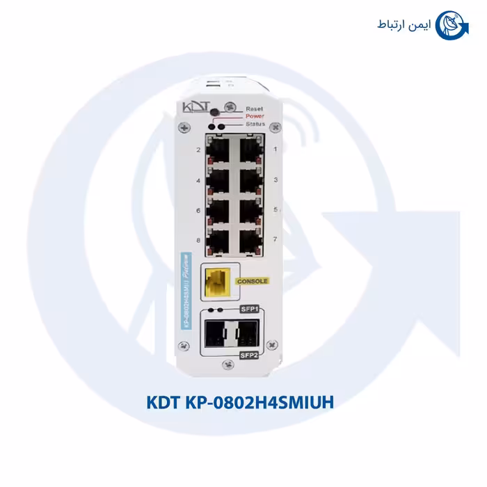 سوئیچ شبکه کی دی تی مدل KP-0802H4SMIUH