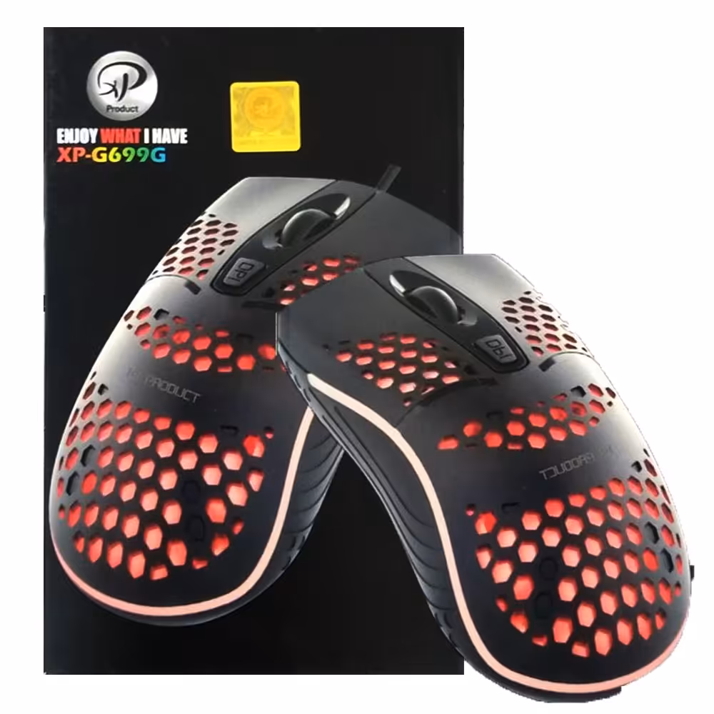 ماوس ایکس پی مدل XP-G699G موس باسیم XP-699 