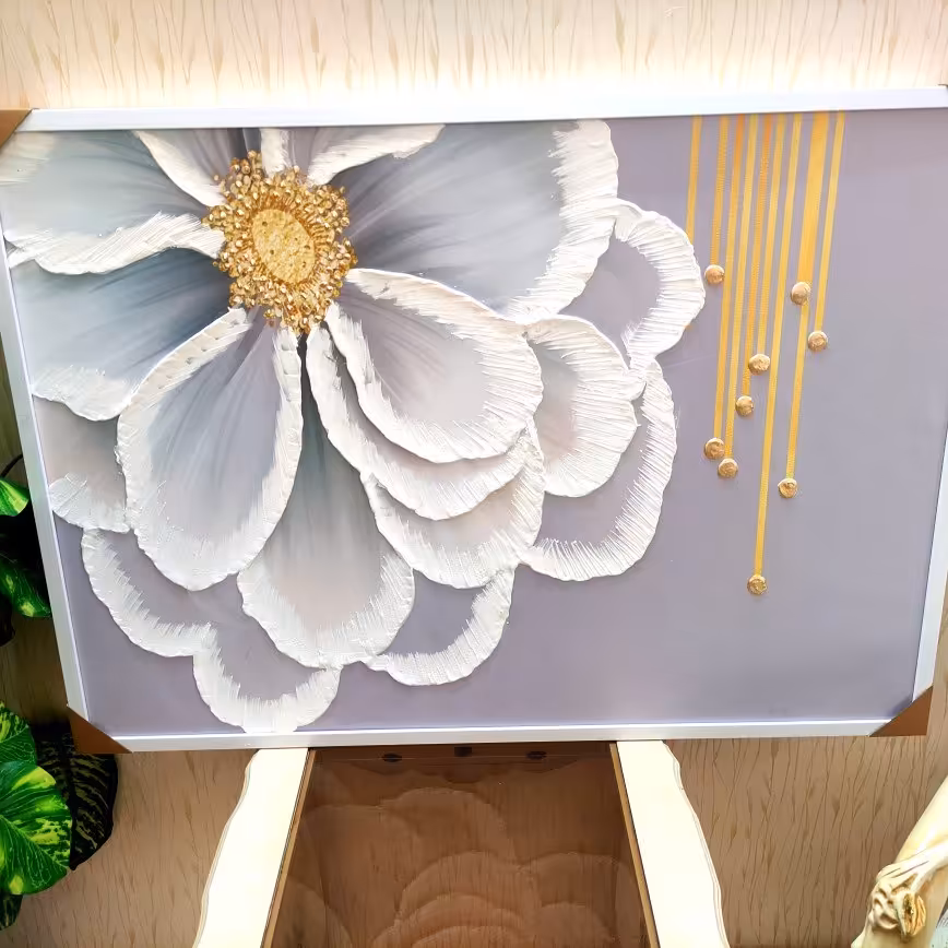 تابلو تکسچر پوسته چرم