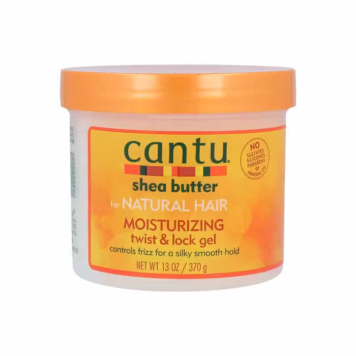ژل کرم مرطوب کننده و قفل کننده شی باتر کانتو Cantu Shea Butter For Natural Hair Moisturizing Twist &amp;amp Lock Gel 370g