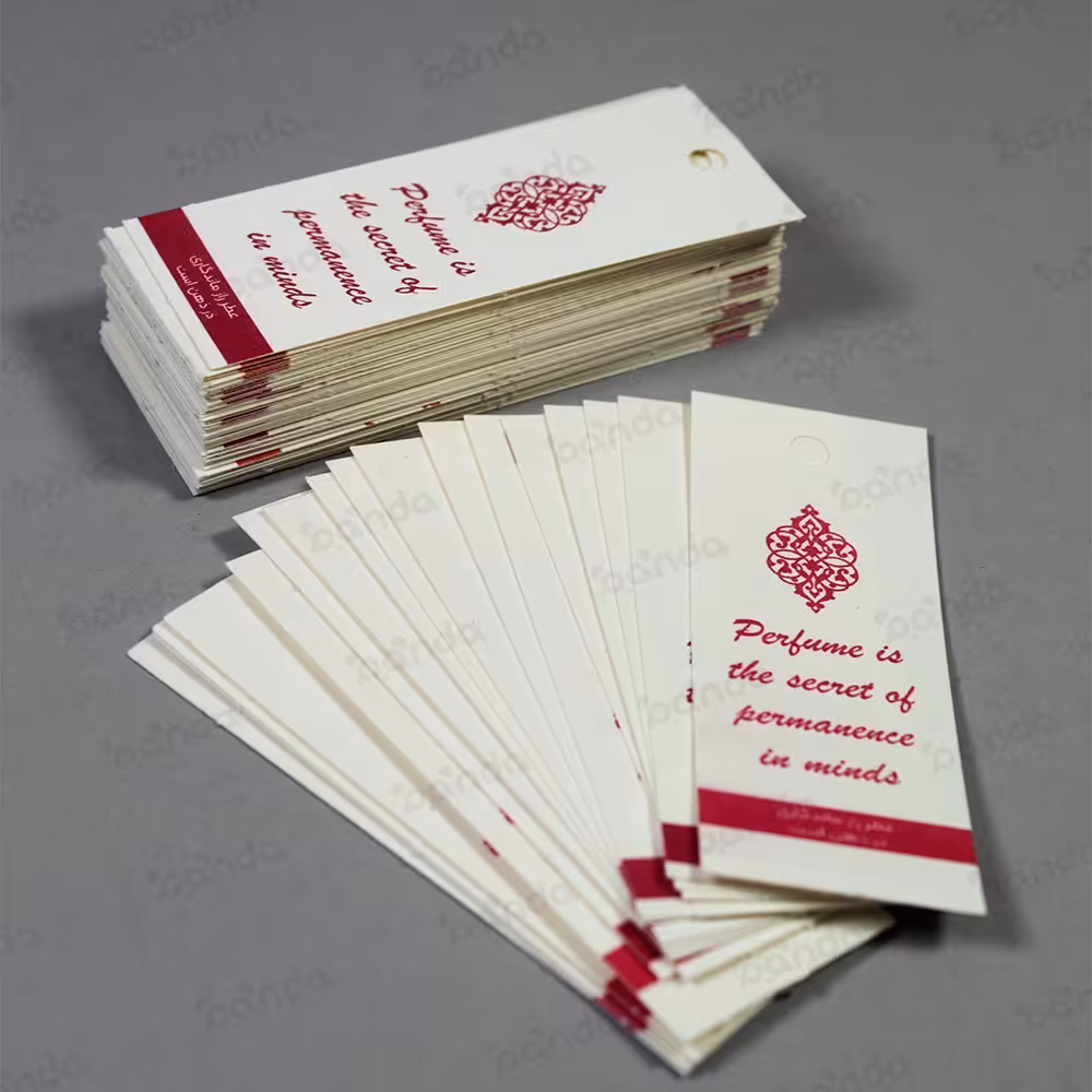 کاغذ تستر عطر بلاتر  بسته بندی 1000 عددی پانچ دار سایز 3 در 8 کاغذ 200 گرم