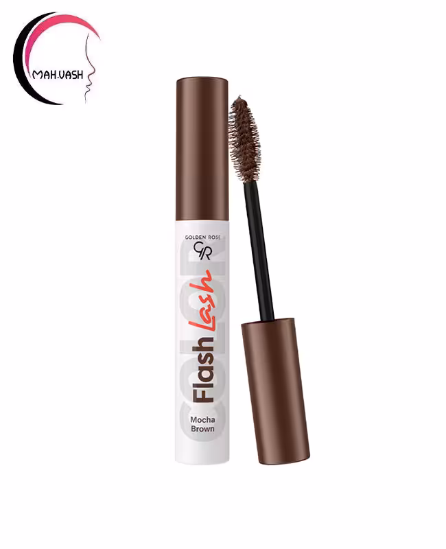 ریمل قهوه ای فلش لش گلدن رز