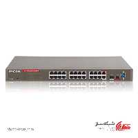 قیمت و خرید سوییچ آی پی کام IP-Com G3224T رکمونت 24 پورت 10/100/1000Mbps مدیریتی با 2 پورت فبیر - شبکه ساز