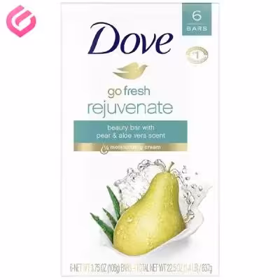 صابون داو مدل Go Fresh Rejuvenate بسته 6 عددی
